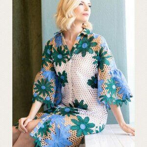 Anthro Eva Franco Gaia Dress in Petal Republic